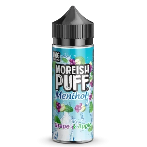 Moreish Puff Menthol – Grape and Apple (100 ml, Shortfill)