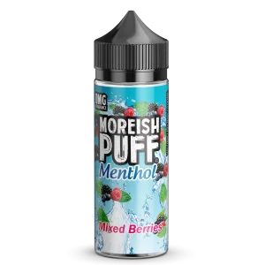 Moreish Puff Menthol – Mixed Berries (100 ml, Shortfill)
