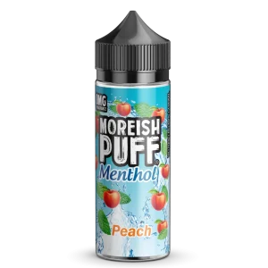 Moreish Puff Menthol – Peach (100 ml, Shortfill)