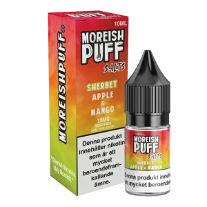 Moreish Puff Sherbet – Apple & Mango (10 ml, 10 mg, Nikotinsalt)