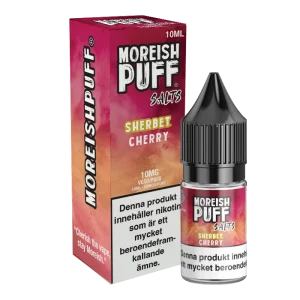 Moreish Puff Sherbet – Cherry (10 ml, 10 mg, Nikotinsalt)