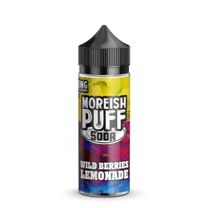 Moreish Puff Soda – Wild Berries Lemonade (100 ml, Shortfill)