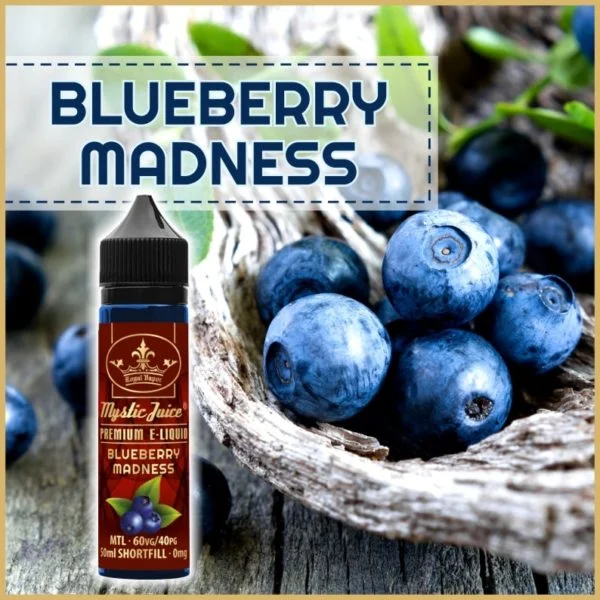 Mystic Juice Blueberry Madness Shortfill 50ml