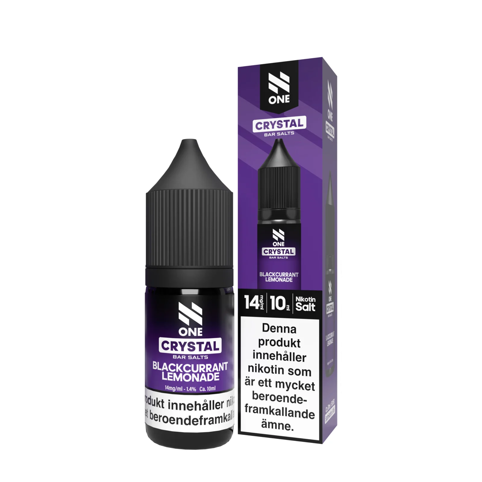 N-One – Blackcurrant Lemonade (10 ml, 14 mg, Nikotinsalt)