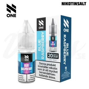 N-One – Blue Raspberry (10 ml, 20 mg, Nikotinsalt)