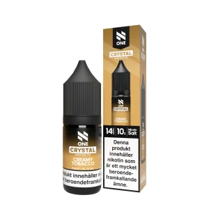 N-One – Creamy Tobacco (10 ml, 14 mg, Nikotinsalt)