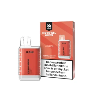 N-One Crystal Cube – Cola Ice (20 mg, Engångs vape)