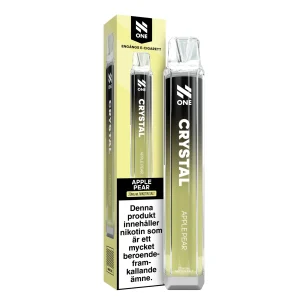 N-One Crystal Mesh – Apple Pear (20 mg, Engångs vape)