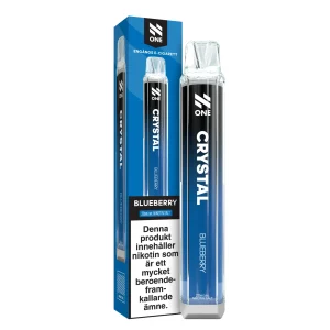 N-One Crystal Mesh – Blueberry (20 mg, Engångs vape)