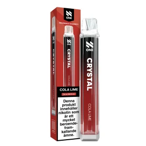 N-One Crystal Mesh – Cola Lime (20 mg, Engångs vape)