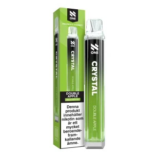 N-One Crystal Mesh – Double Apple (20 mg, Engångs vape)