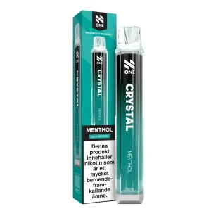 N-One Crystal Mesh – Menthol (20 mg, Engångs vape)
