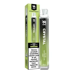 N-One Crystal Mesh – Sour Watermelon Kiwi (20 mg, Engångs vape)