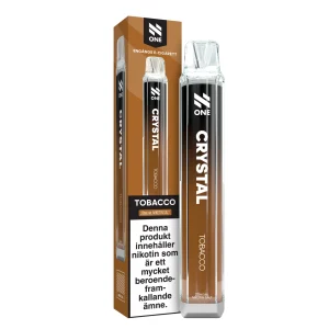 N-One Crystal Mesh – Tobacco (20 mg, Engångs vape)