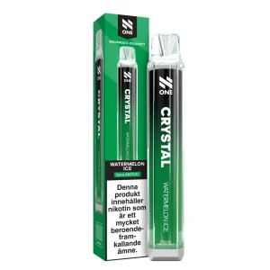 N-One Crystal Mesh – Watermelon Ice (20 mg, Engångs vape)
