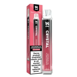 N-One Crystal Mesh – Watermelon Pomegranate (20 mg, Engångs vape)