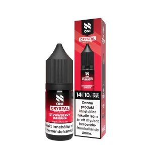 N-One – Strawberry Banana (10 ml, 14 mg, Nikotinsalt)
