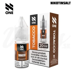 N-One – Tobacco (10 ml, 20 mg, Nikotinsalt)