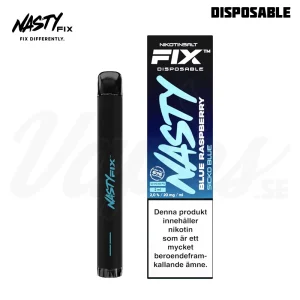 Nasty Fix – Blue Raspberry (Sicko Blue) (20 mg, Disposable)