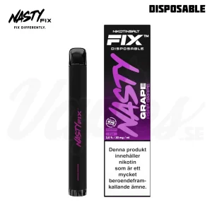 Nasty Fix – Grape (Asap Grape) (20 mg, Disposable)
