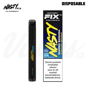 Nasty Fix – Mango Banana (Cush Man Banana) (20 mg, Disposable)