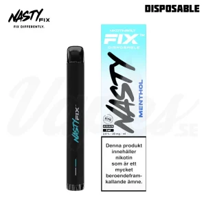 Nasty Fix – Menthol (20 mg, Disposable)