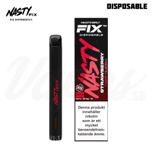 Nasty Fix – Strawberry (Trap Queen) (20 mg, Disposable)