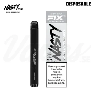 Nasty Fix – Vanilla Tobacco (20 mg, Disposable)