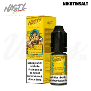 Nasty Juice – Cush Man Banana (10 ml, 20 mg Nikotinsalt)