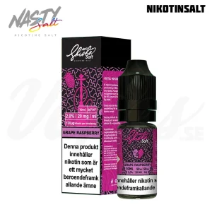 Nasty Juice – Shisha Grape Raspberry (10 ml, 20 mg Nikotinsalt)