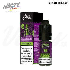 Nasty Juice – Shisha Green Grape (10 ml, 20 mg Nikotinsalt)