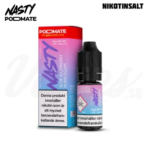 Nasty Podmate Salt – Blue Raspberry Bubblegum (10 ml, 14 mg Nikotinsalt)