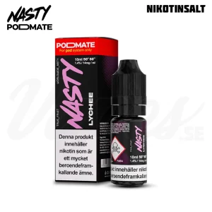 Nasty Podmate Salt – Lychee (10 ml, 14 mg Nikotinsalt)