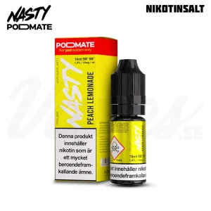 Nasty Podmate Salt – Peach Lemonade (10 ml, 14 mg Nikotinsalt)