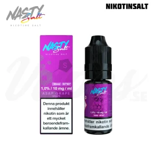 Nasty Salt – Asap Grape (10 ml, 10 mg Nikotinsalt)