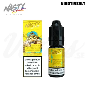 Nasty Salt – Cush Man Banana (10 ml, 10 mg Nikotinsalt)