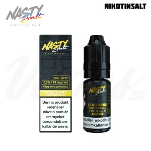 Nasty Salt – Gold Blend Tobacco (10 ml, 10 mg Nikotinsalt)