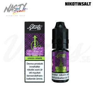 Nasty Salt – Shisha Green Grape (10 ml, 10 mg Nikotinsalt)