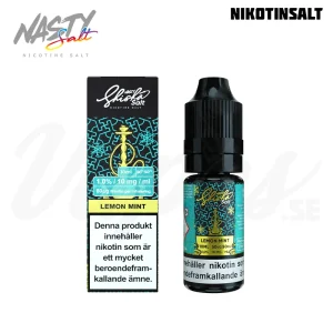 Nasty Salt – Shisha Lemon Mint (10 ml, 10 mg Nikotinsalt)