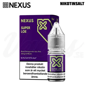 Nexus – Super Loe (10 ml, 20 mg, Nikotinsalt)