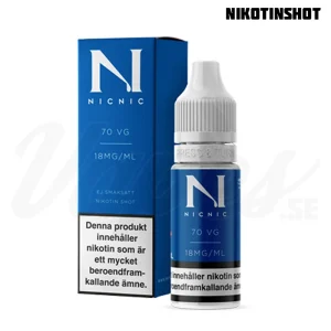 Nic Nic Nikotinshot 70VG/30PG (10 ml, 18 mg)