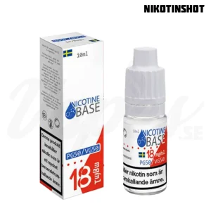 Nicotine Base – Nikotinshot 50VG/50PG (10 ml, 18 mg)