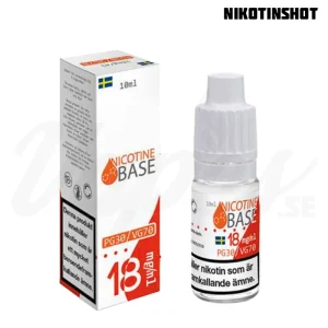 Nicotine Base – Nikotinshot 70VG/30PG (10 ml, 18 mg)