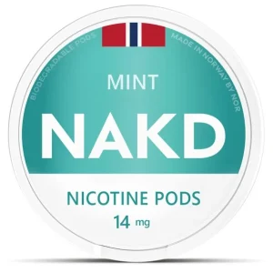 NOR NAKD NICOTINE PODS – MINT 14 MG