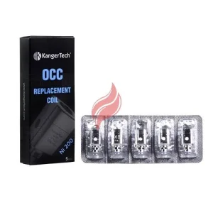 OCC Ni200 Coils från Kanger (5-pack)