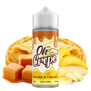 Oh Crepe – Banana Caramel (100ml)