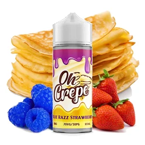 Oh Crepe – Blue Razz Strawberry (100ml)