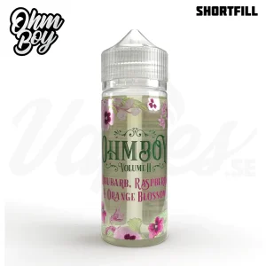 Ohm Boy Volume II – Rhubarb, Raspberry & Orange Blossom (100 ml, Shortfill)