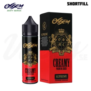 Ossem Creamy – Supreme Strawberry Cheesecake (50 ml, Shortfill)