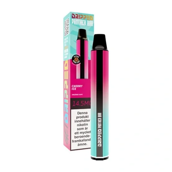 Panther Bar – Cherry Ice (14,5 mg, Engångs vape)